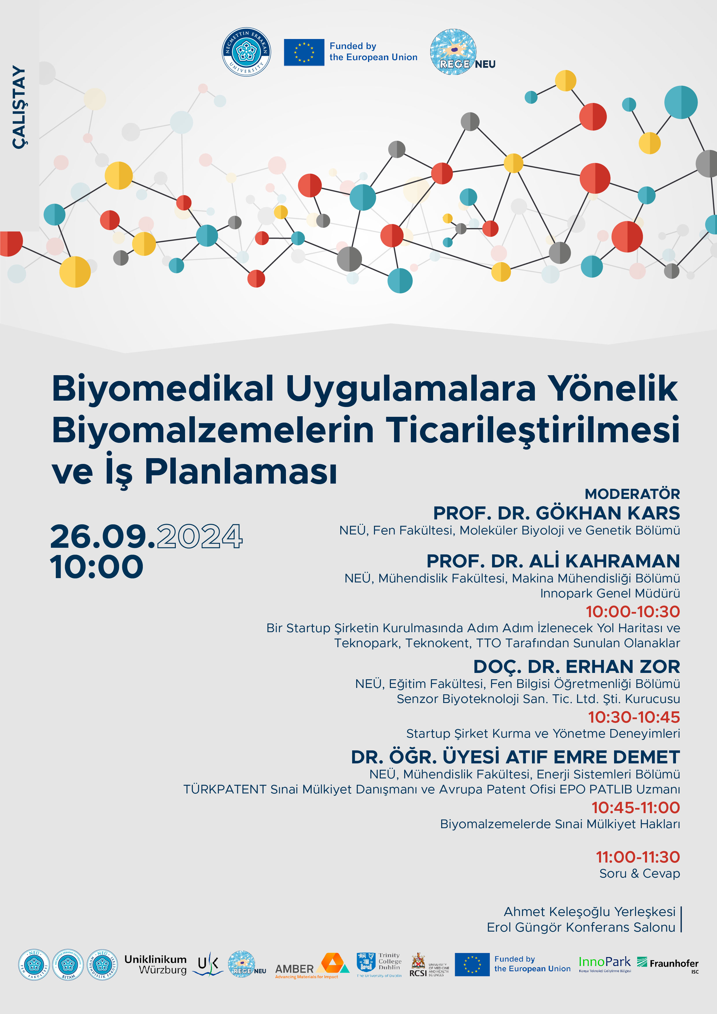 Biyomedikal Uygulamalara Yönelik Biyomalzemelerin Ticarileştirilmesi ve İş Planlaması