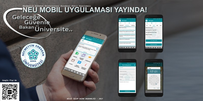 Üniversitemiz Mobil Uygulaması Yayında