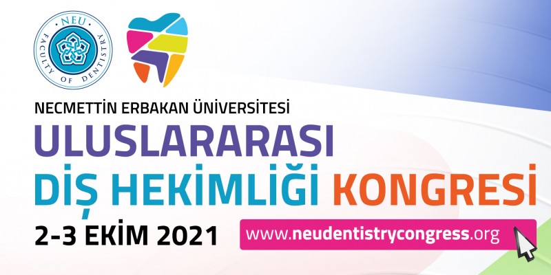 2 - 3 Ekim 2021 Uluslararası Diş Hekimliği Kongresi 