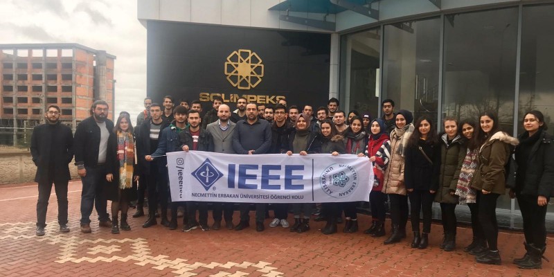 IEEE NEÜ TOPLULUĞU ile  solimpeks firma gezisi gerçekleştirildi