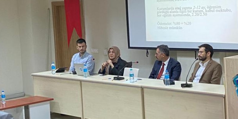 ERASMUS+ DEĞİŞİM PROGRAMI KAPSAMINDA ULUSLARARASI DENEYİM VE FIRSATLARIN ANLATILDIĞI PROGRAM MÜHENDİSLİK FAKÜLTESİNDE GERÇEKLEŞTİRİLDİ.