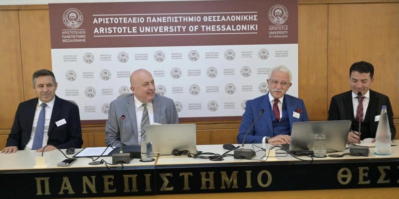 Rektörümüz Prof. Dr. Cem Zorlu'dan, Aristoteles Üniversitesi'ne Ziyaret