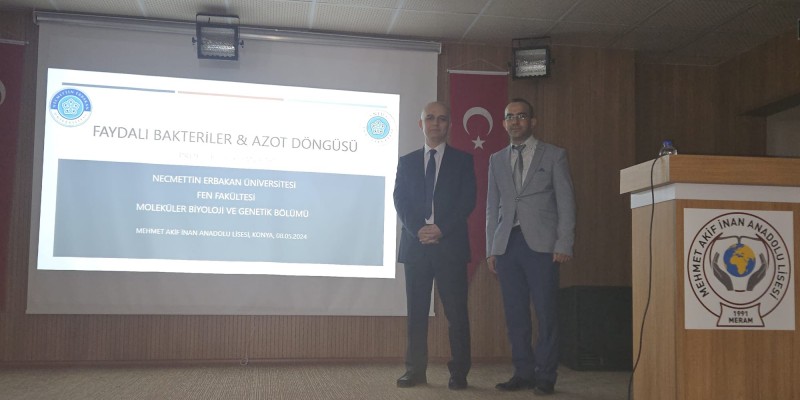 Mehmet Akif İnan Anadolu Lisesi'nde Seminer Düzenlenmiştir.