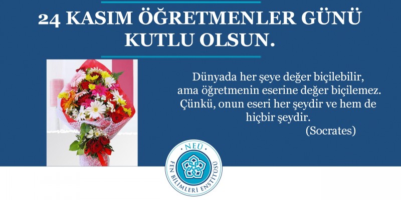 24 KASIM ÖĞRETMENLER GÜNÜ KUTLU OLSUN