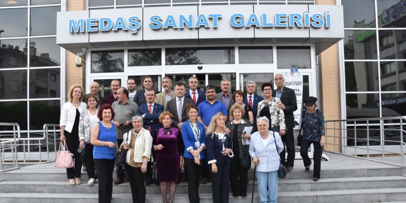 Türkiye Güzel Sanat Eseri Sahipleri Meslek Birliği (GESAM) Üyeleri Konya Sergisi Açıldı