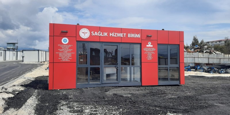 Fakültemizden Hatay’a Sağlık Hizmet Birimi