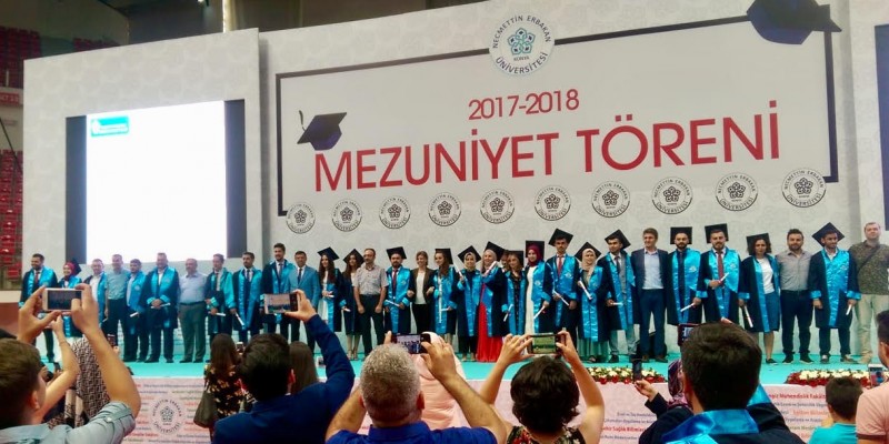 Mezuniyet Törenimiz yapılmıştır.