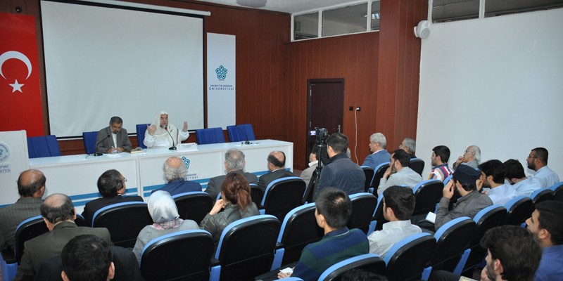 Prof. Dr. Said Bektaş Fakültemizde Konferans Verdi