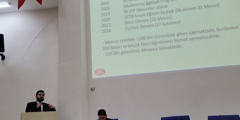 Almanya’da İmam Olma İmkanı Hakkında Öğrencilerimiz Bilgilendirildi