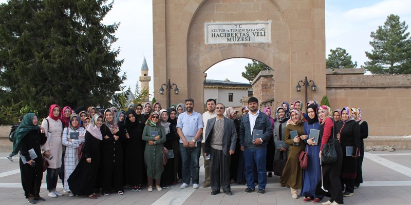 Fakülte Öğrencilerimiz Hacı Bektaş'ta Huzur-ı Pir'de