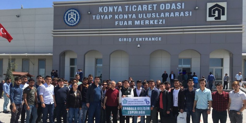 2017 TÜYAP KONYA - KONMAK FUARI ve KONYA Organize sanayi bölgesine teknik gezi yapıldı