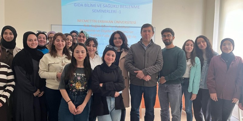 "Gıda Bilimi ve Sağlıklı Beslenme Seminerleri- 1" konulu seminer