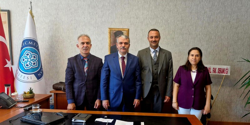 N.E.Ü. Rektör Yardımcılığına Atanan Prof. Dr. Hidayet Oğuz’a Tebrik ve Hayırlı Olsun Ziyareti