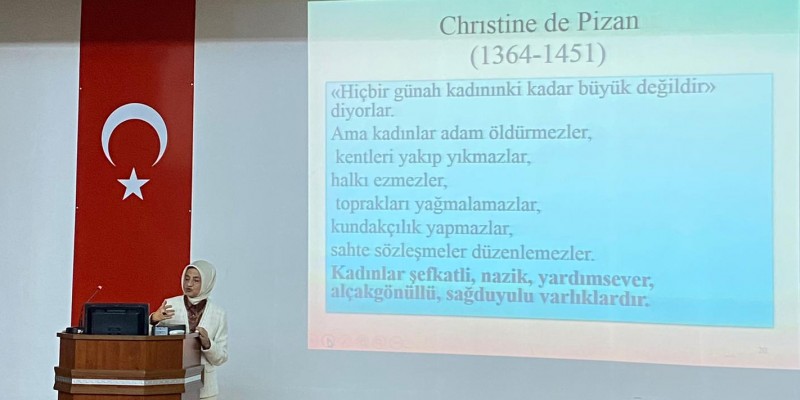 “Yerelde Kadınlara Yönelik Psikososyal Hizmetler: İlçe Sağlık Müdürlüğü Örneği” konulu konferans gerçekleştirilmiştir.