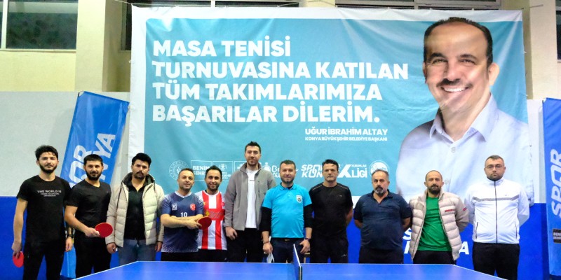 Kurumlar Arası Masa Tenisi Turnuvası Düzenlendi