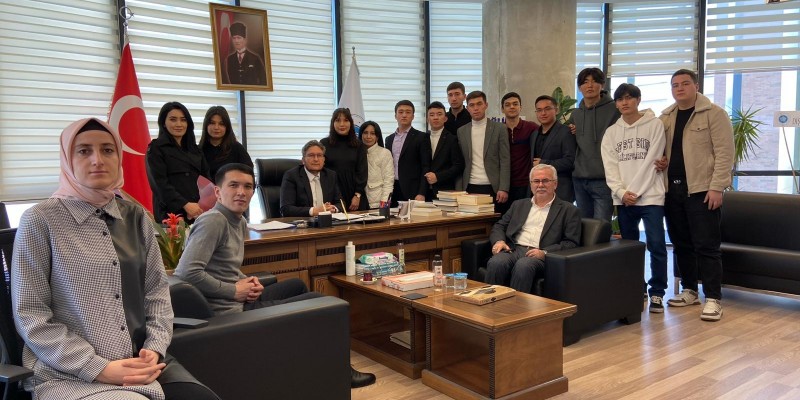 Özbekistan Alfraganus Üniversitesi Öğrencilerinin Ziyareti