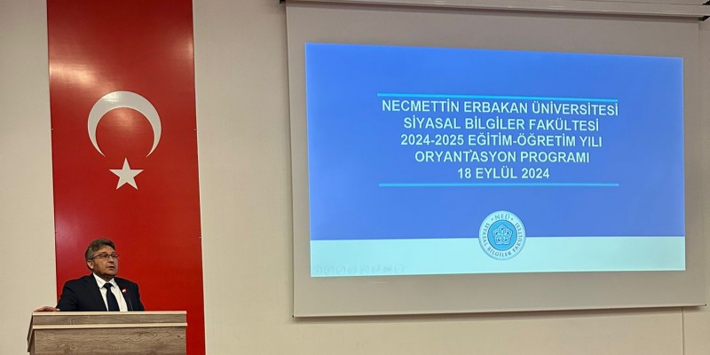 Fakültemize yeni yerleşen 1. sınıf öğrencilerimiz için “Oryantasyon Programı” gerçekleştirildi.