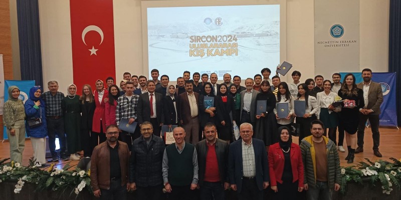  “SIRCON2024 Uluslararası Kış Kampı” kapanış programıyla tamamlandı. 