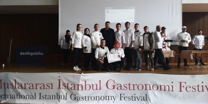 17. Uluslararası İstanbul Mutfak Günlerinde Başarı Tablomuz