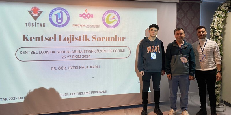 “Kentsel Lojistik Sorunlarına Etkin Çözümler” Projesine Katılan Öğrencilerimiz