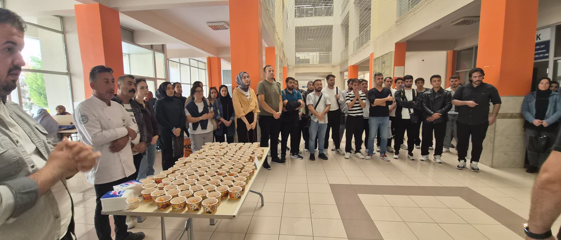 Merhume Özel Eğitim Bölümü Öğrencisi Maşallah OKTAN İçin Lokma Dağıtıldı