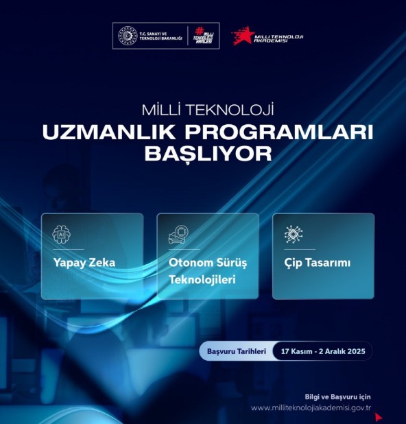MİLLİ TEKNOLOJİ UZMANLIK PROGRAMLARI BAŞLIYOR!