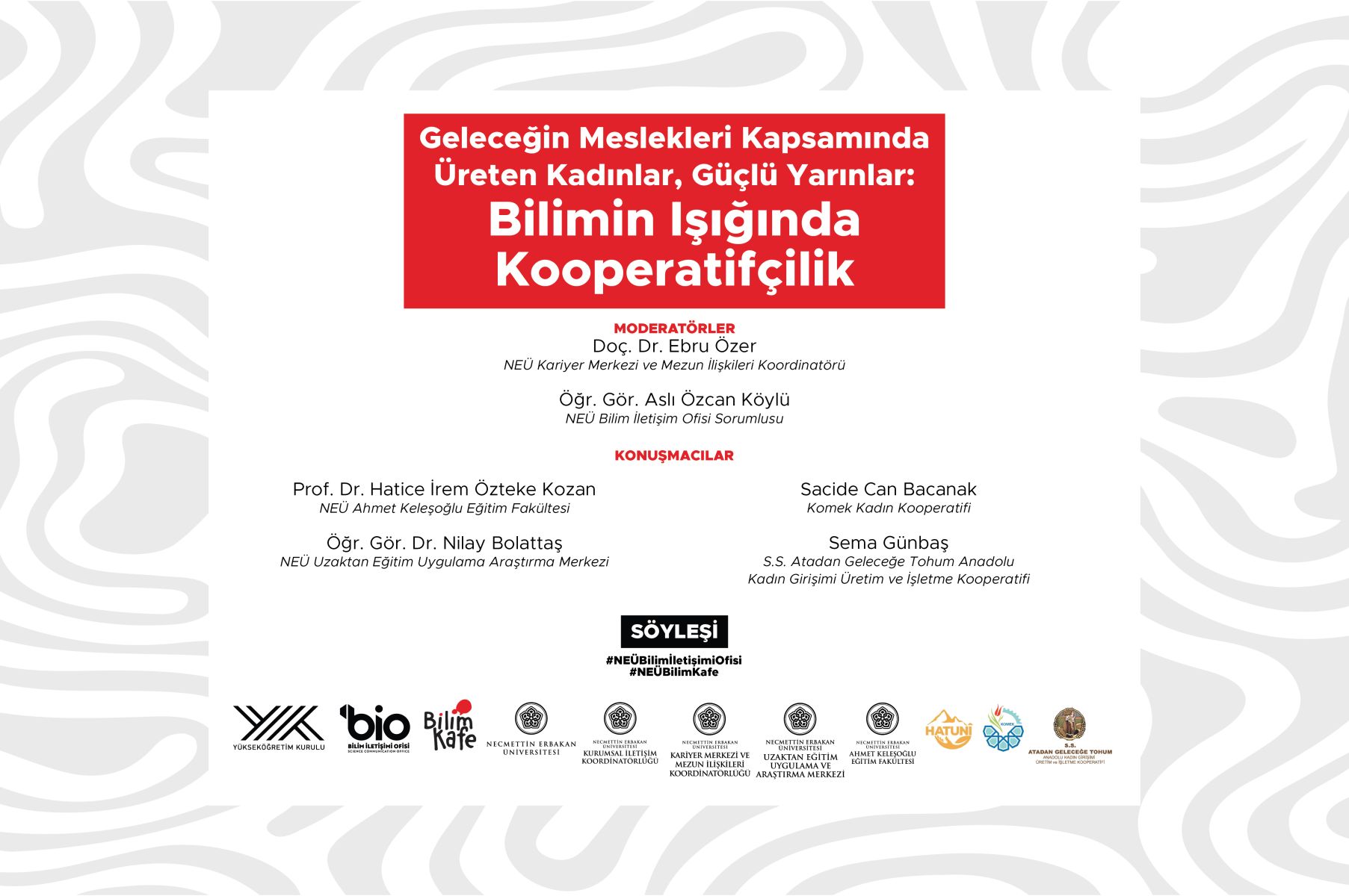 Geleceğin Meslekleri Kapsamında Üreten Kadınlar, Güçlü Yarınlar: Bilimin Işığında Kooperatifçilik