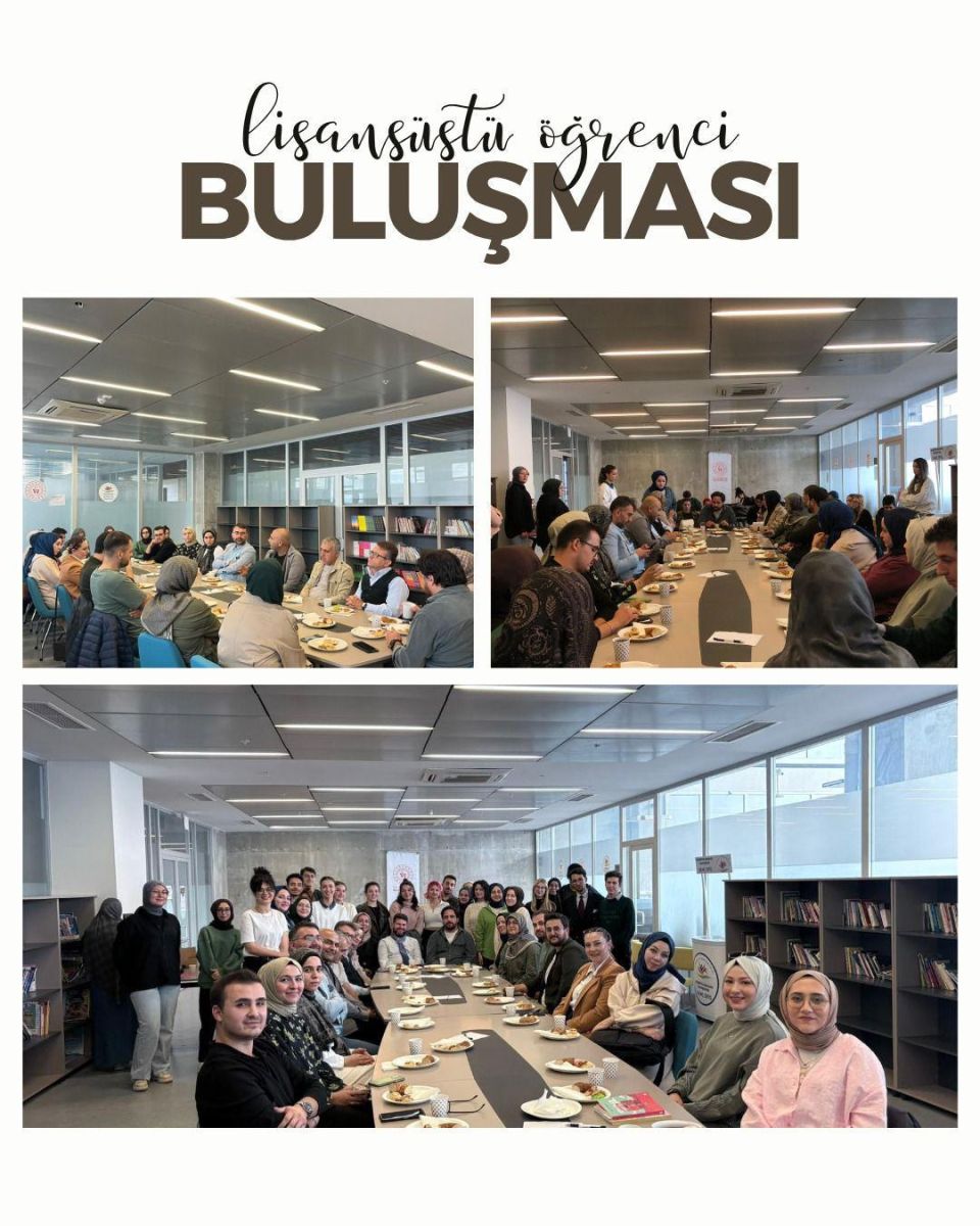 Bölüm Lisansüstü Buluşması Gerçekleştirildi