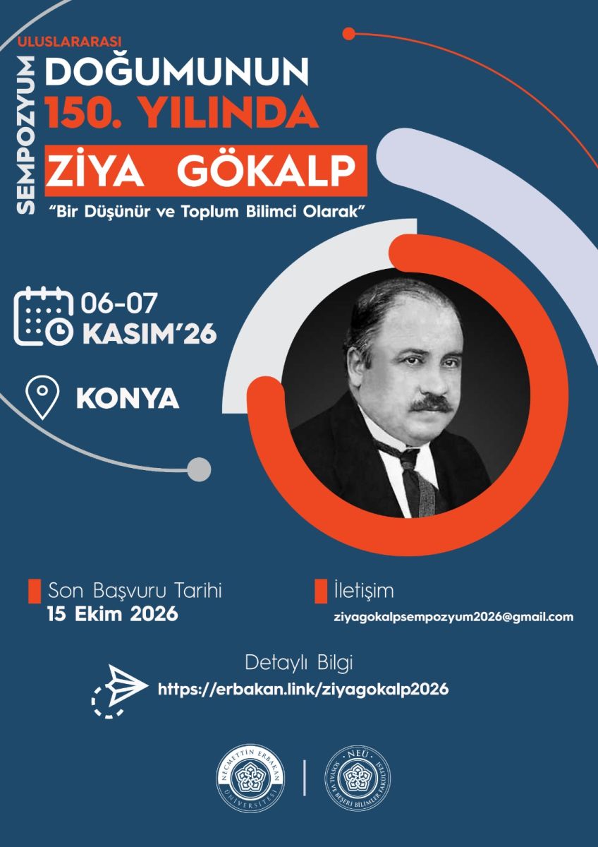 Doğumunun 150. Yılında Ziya Gökalp Sempozyumu