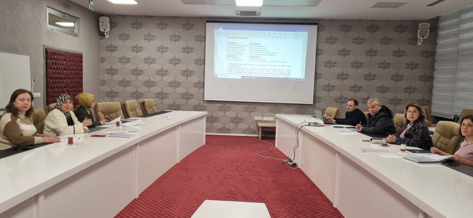 Enstitümüzde Yönetim Kurulu toplantısı gerçekleştirildi