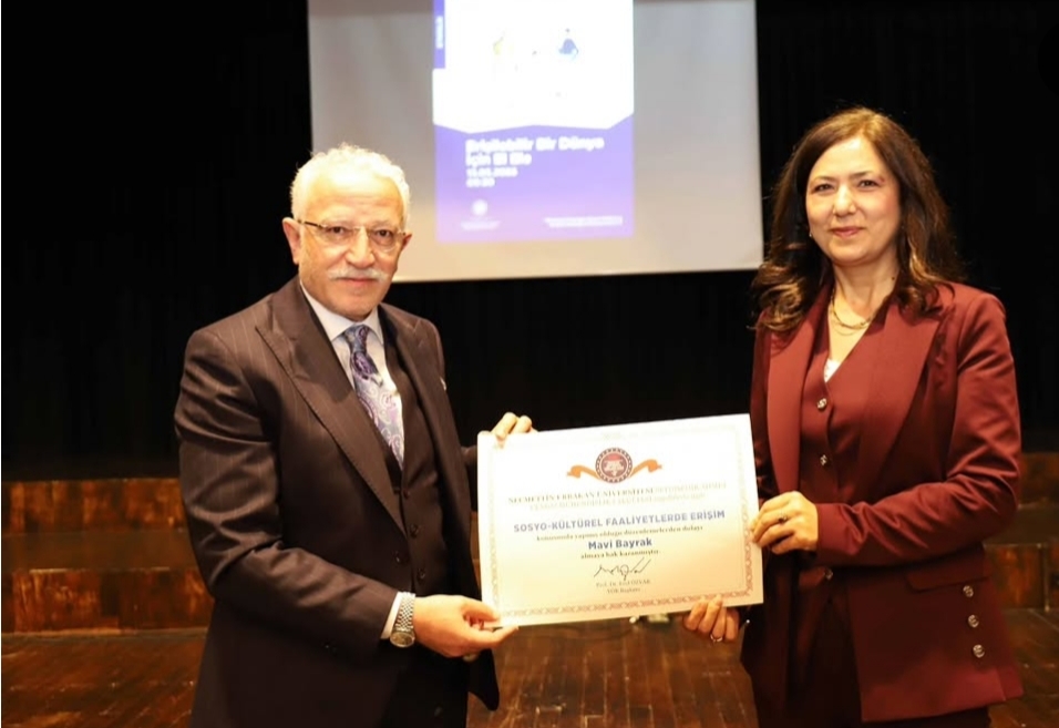 Seydişehir MYO Mavi Bayrak almaya hak kazandı.