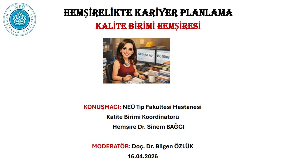 Hemşirelikte Kariyer Planlama: Kalite Hemşiresi Nasıl Olunur?