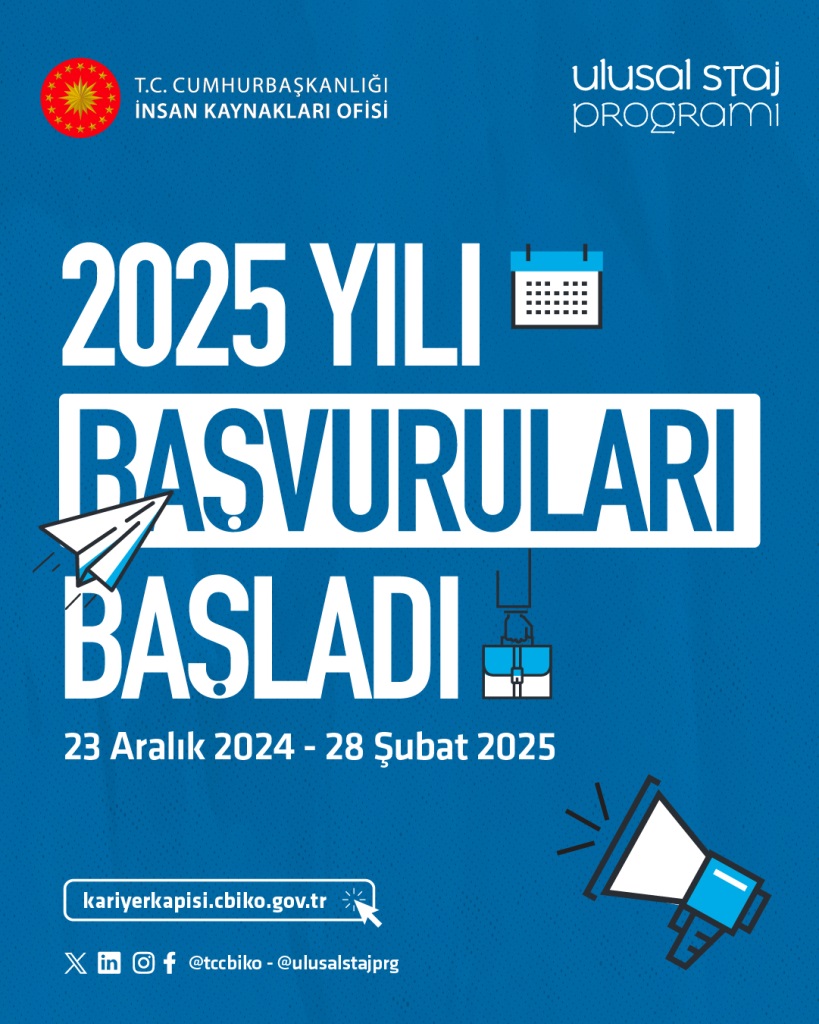 ULUSAL STAJ PROGRAMI BİLGİLENDİRME TOPLANTISI