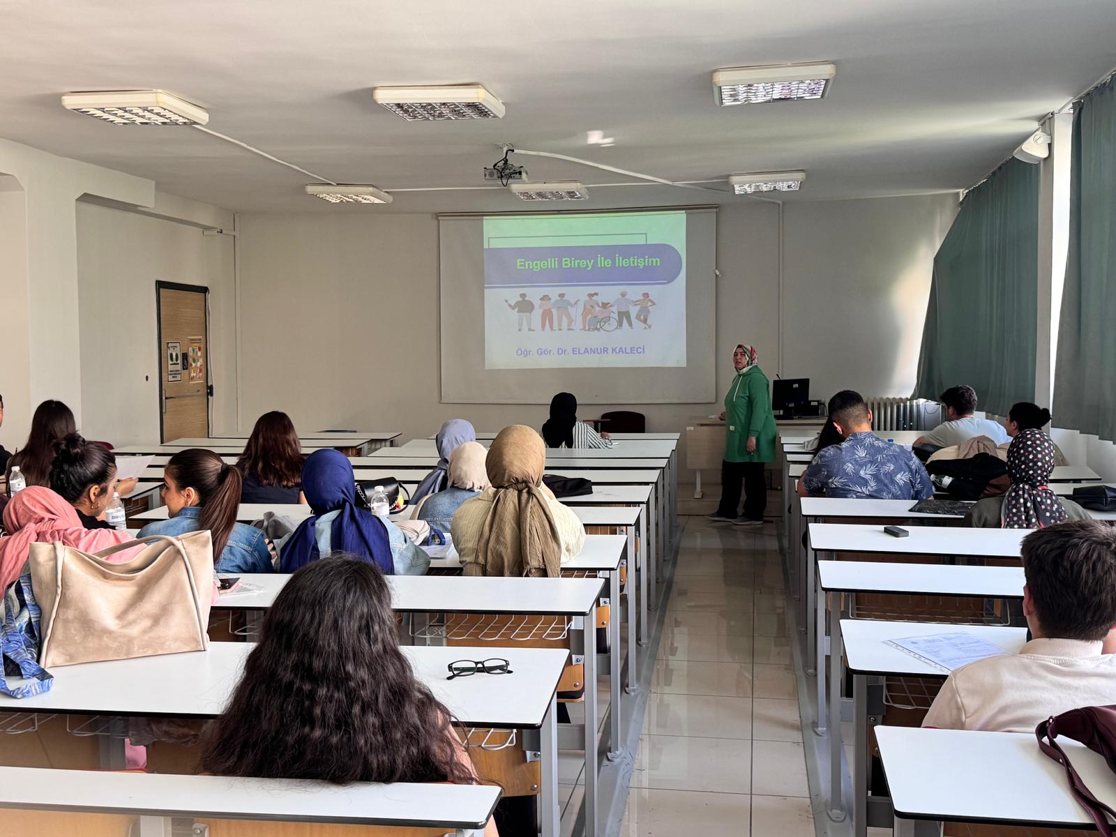 Engelli Birey ile İletişim Bilgilendirme Toplantısı