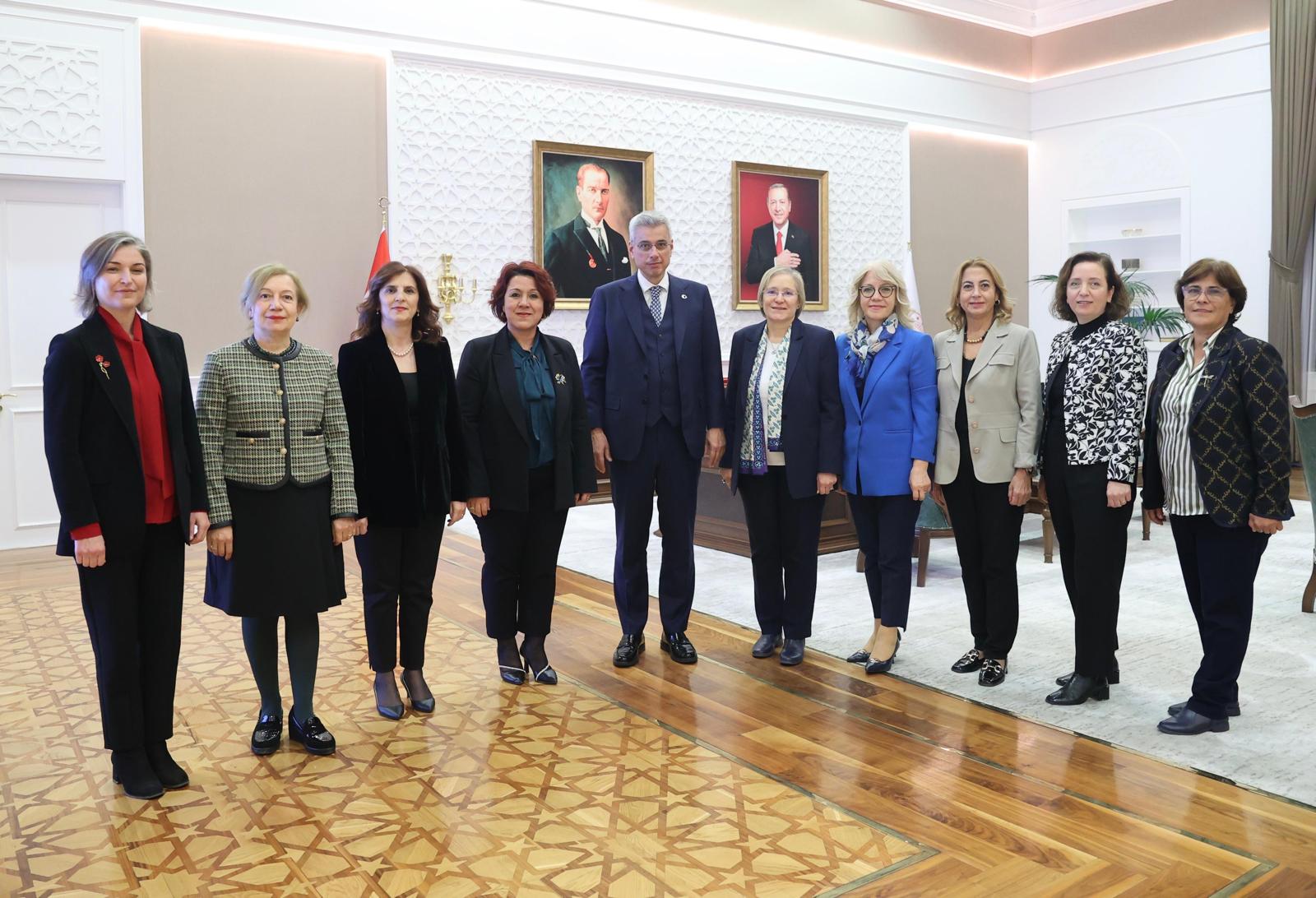 Hemşirelik Fakülteleri Dekanlar Konseyi Sağlık Bakanlığı Ziyareti