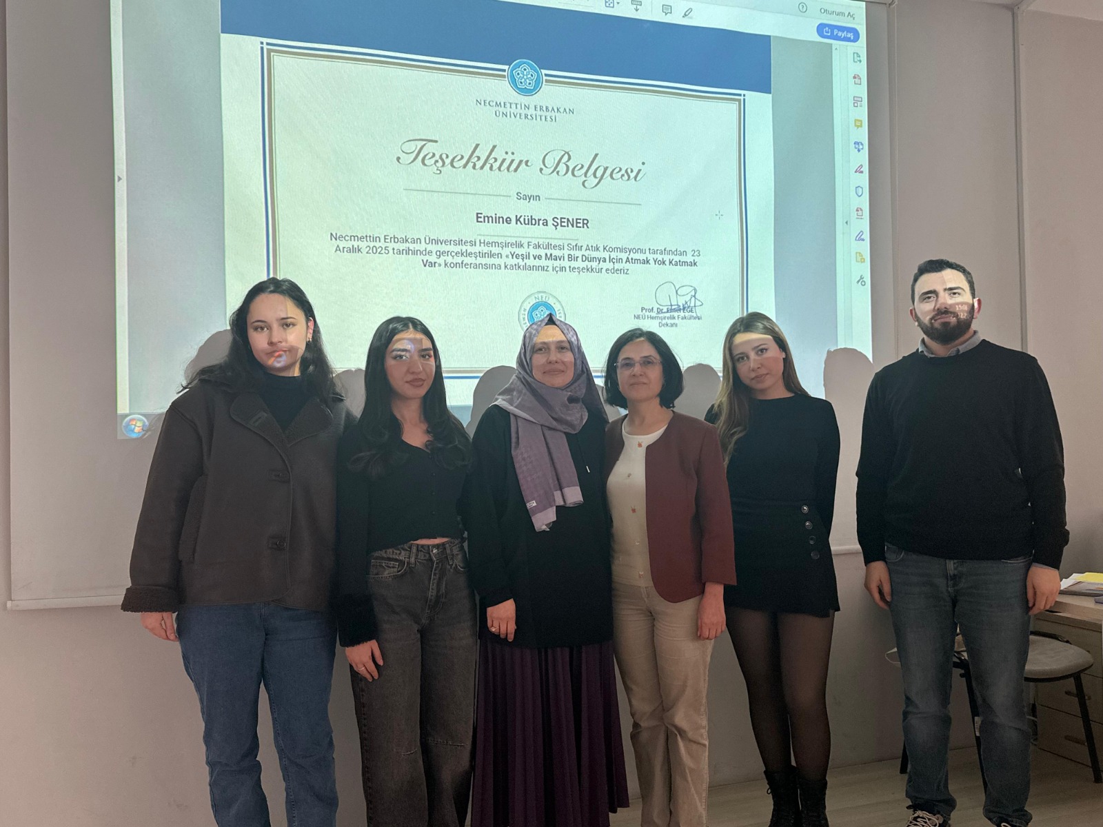 YEŞİL VE MAVİ BİR DÜNYA İÇİN ATMAK YOK KATMAK VAR