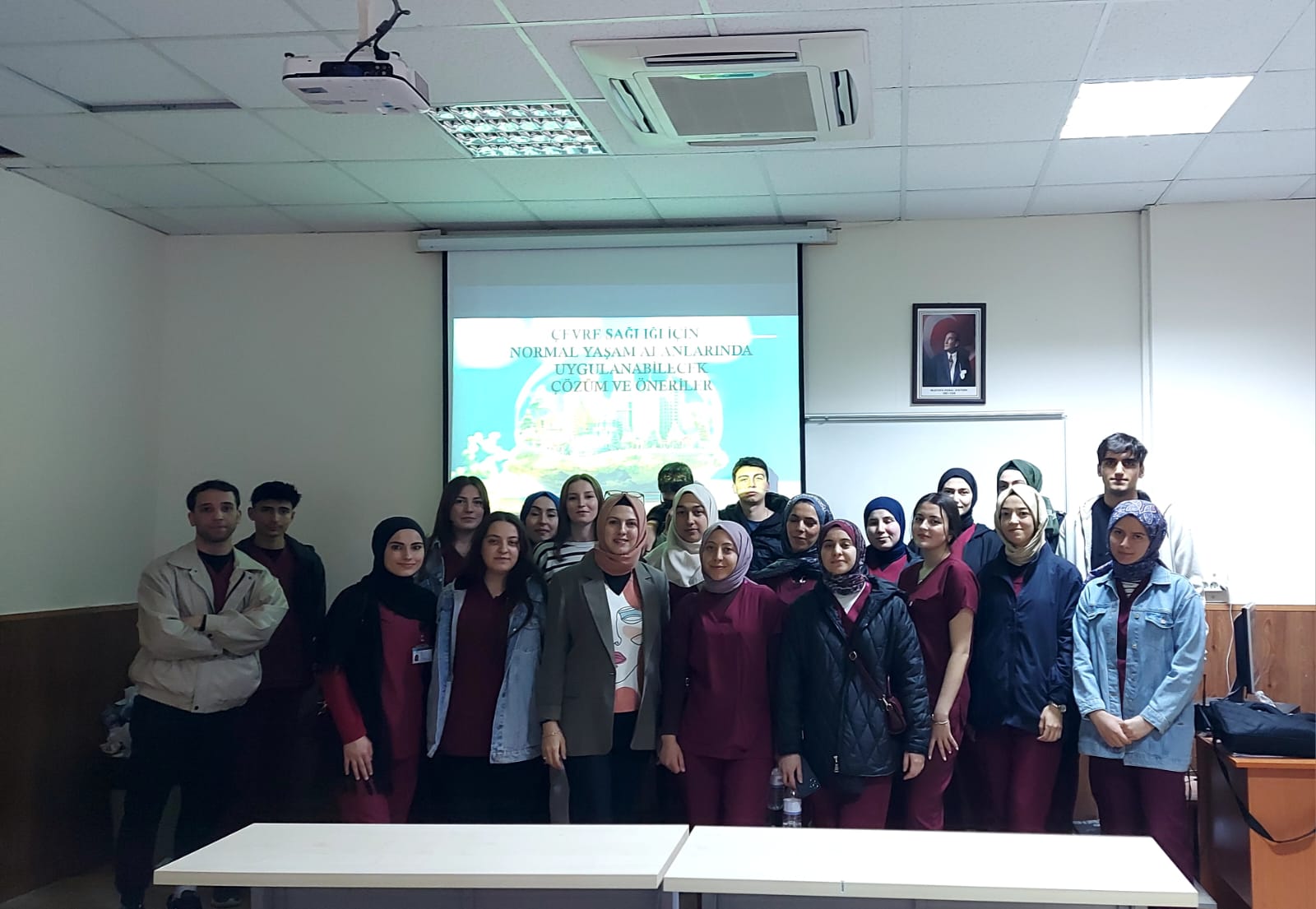 Okulumuzda “Çevre ve Sağlık Uygulamaları” konulu seminer gerçekleştirildi
