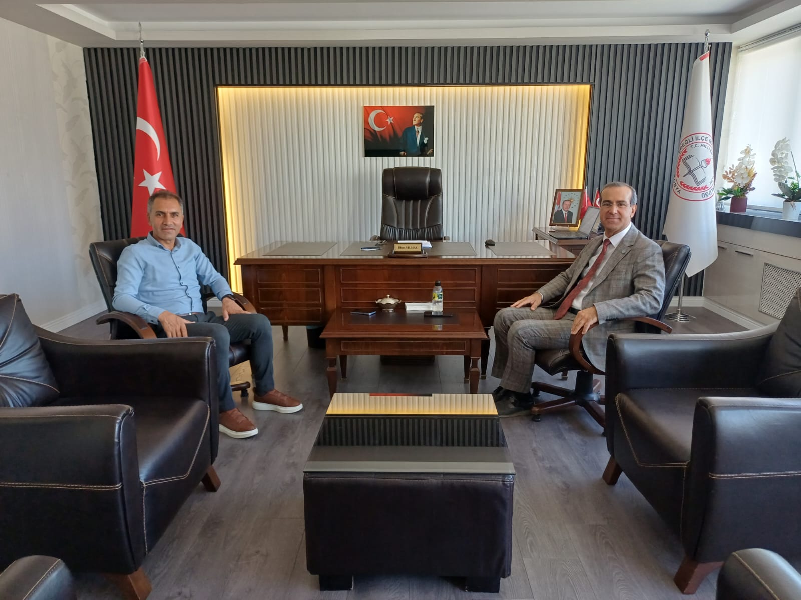İlçe Milli Eğitim Müdürlüğüne Ziyaret