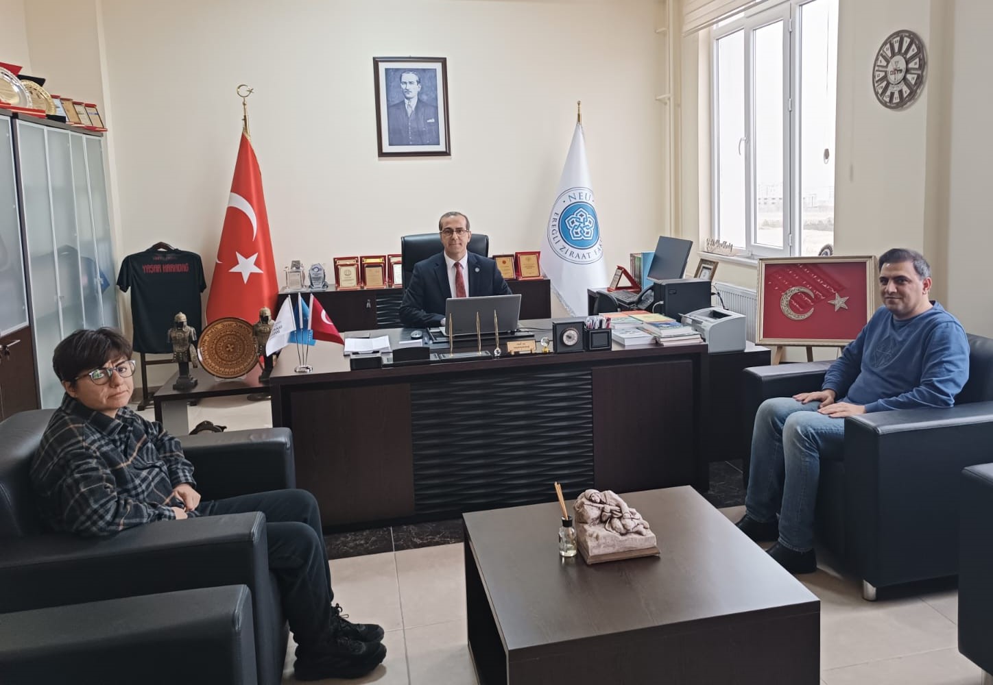 Dekanımız Bölüm Başkanları ile Toplantı Gerçekleştirdi