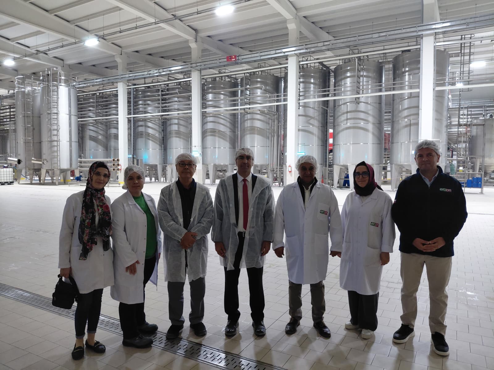 Dekanımız, Prof. Dr. Açıkgöz İle Ereğli Erkon Konsantre A.Ş. İşletmesine İncelemede Bulundu