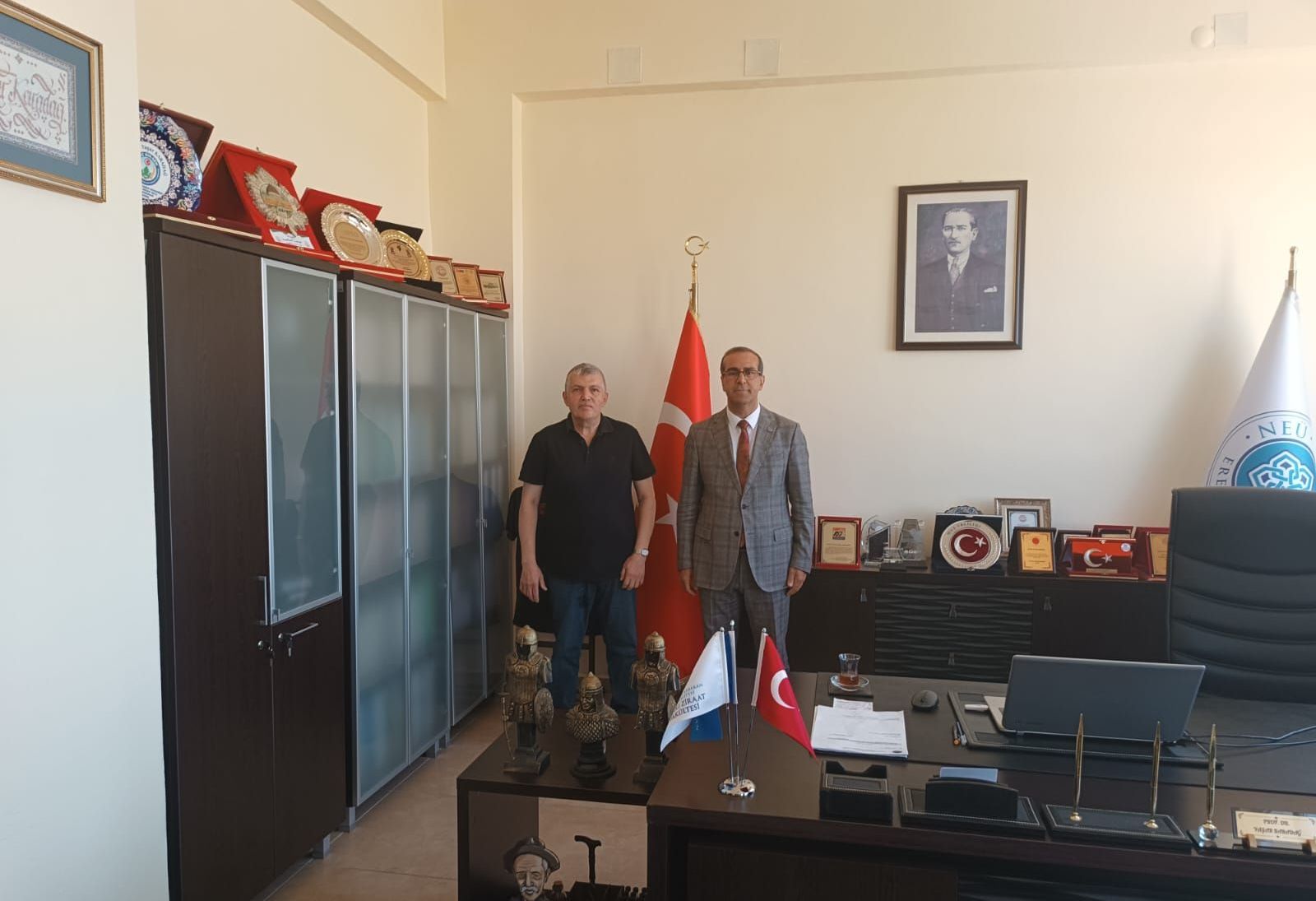 Çukurova Üniversitesi Ziraat Fakültesi Öğretim Üyesi  Dekanımızı Ziyaret Etti