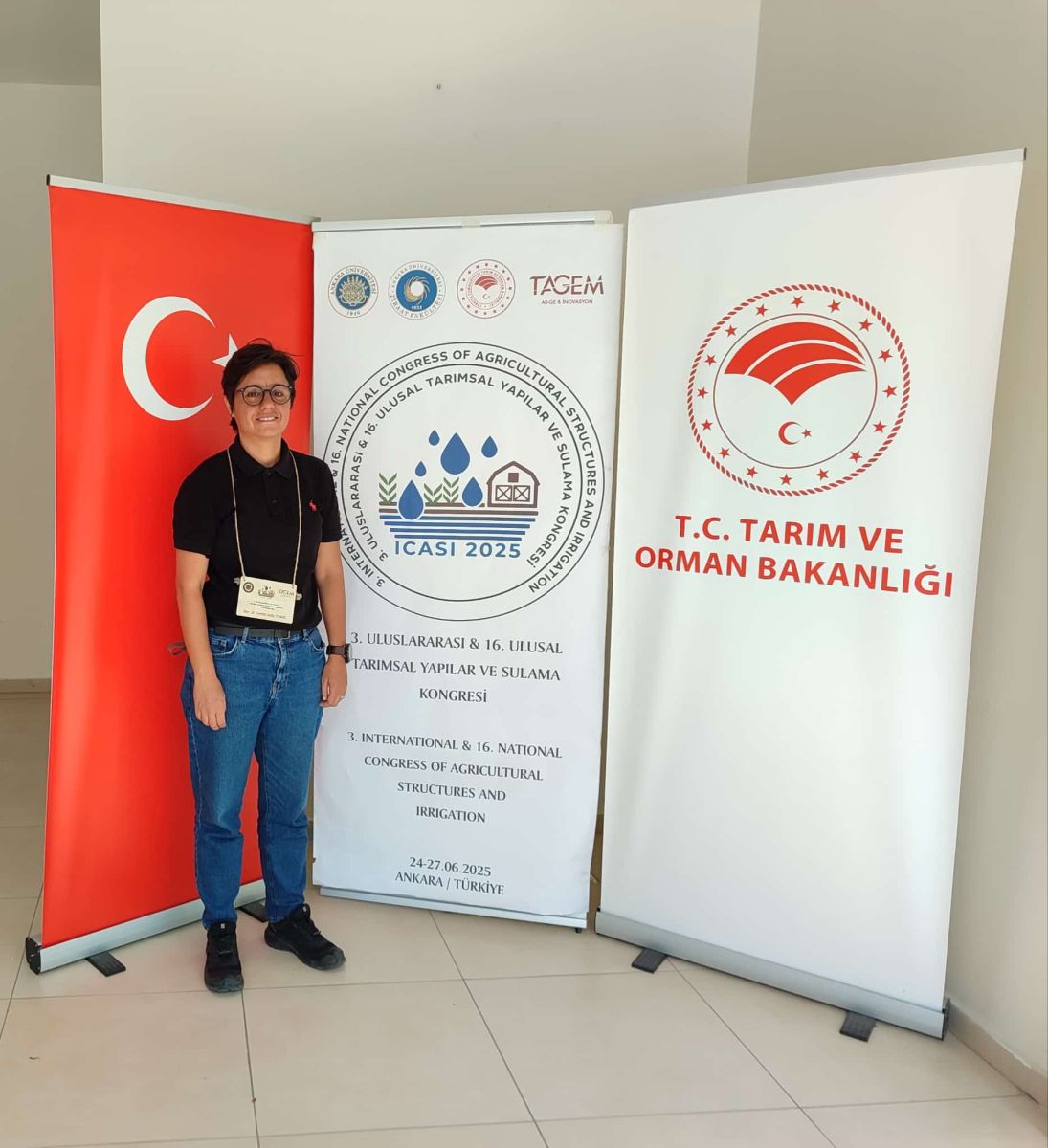 3. Uluslararası ve 16. Ulusal Tarımsal Yapılar ve Sulama Kongresi’ne (ICASI-2025) katılım Sağlandı