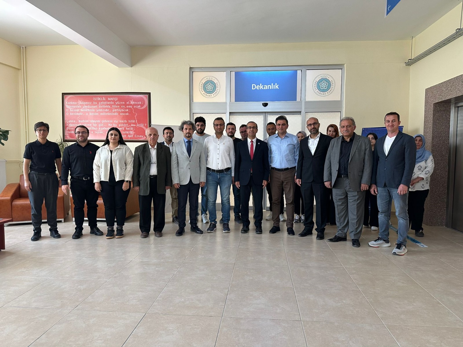 Fakültemizde Bayramlaşma Programı