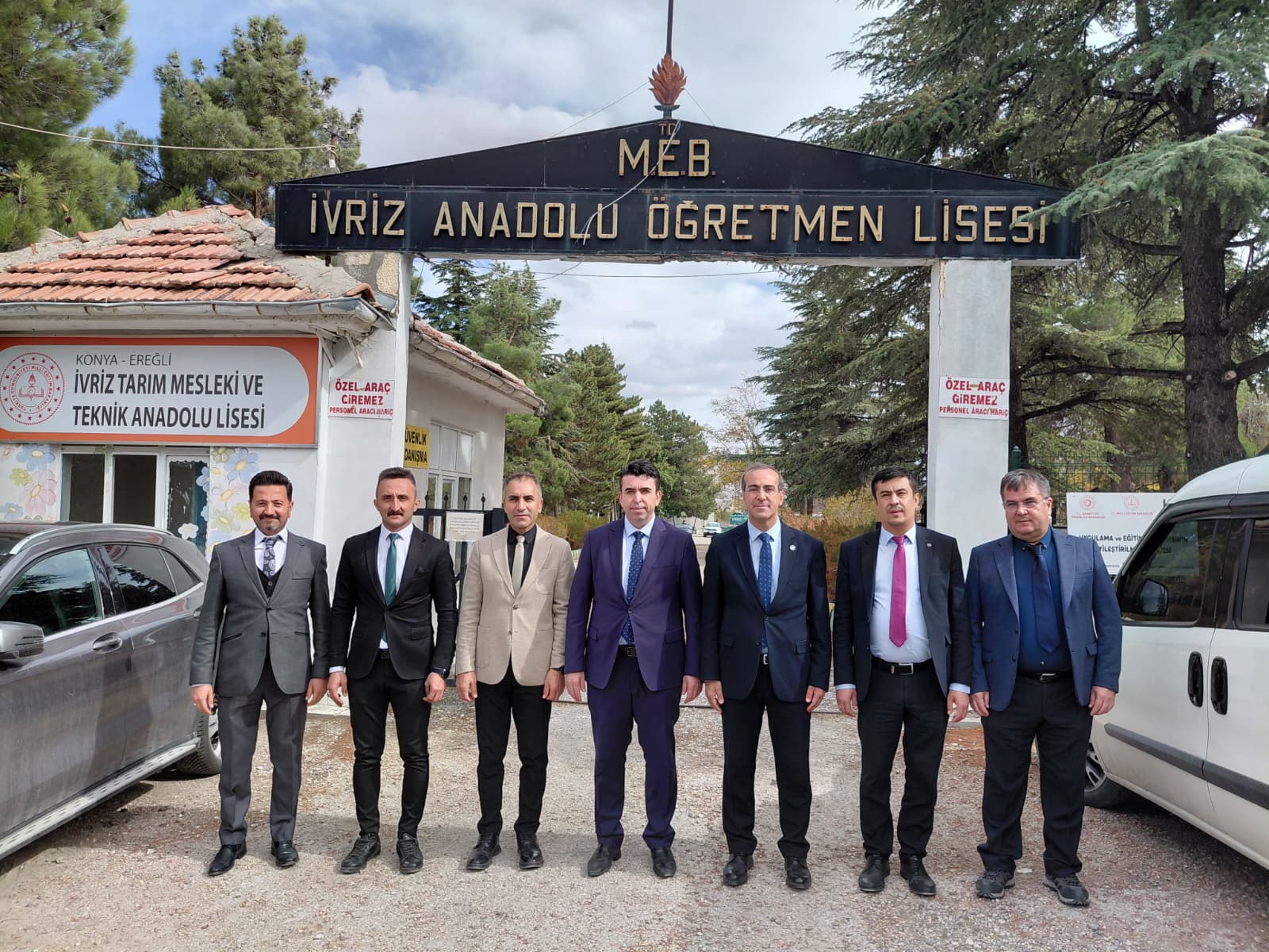 İvriz Tarım Mesleki ve Teknik Anadolu Lisesine Ziyaret