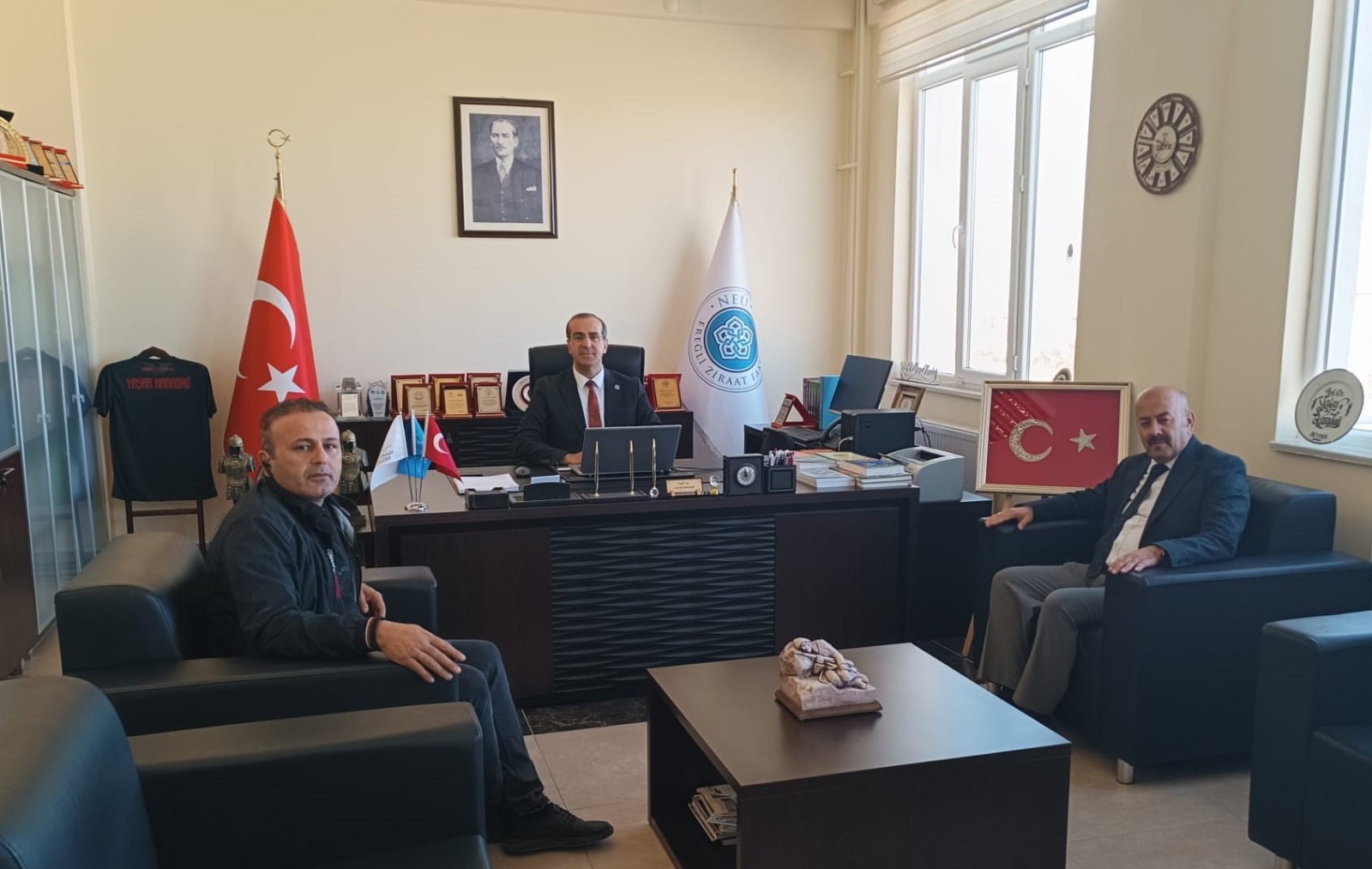 Özel Ereğli Bilim Teknik Koleji Mesleki ve Teknik Anadolu Lisesi Müdürü’nden Dekanımıza Ziyaret