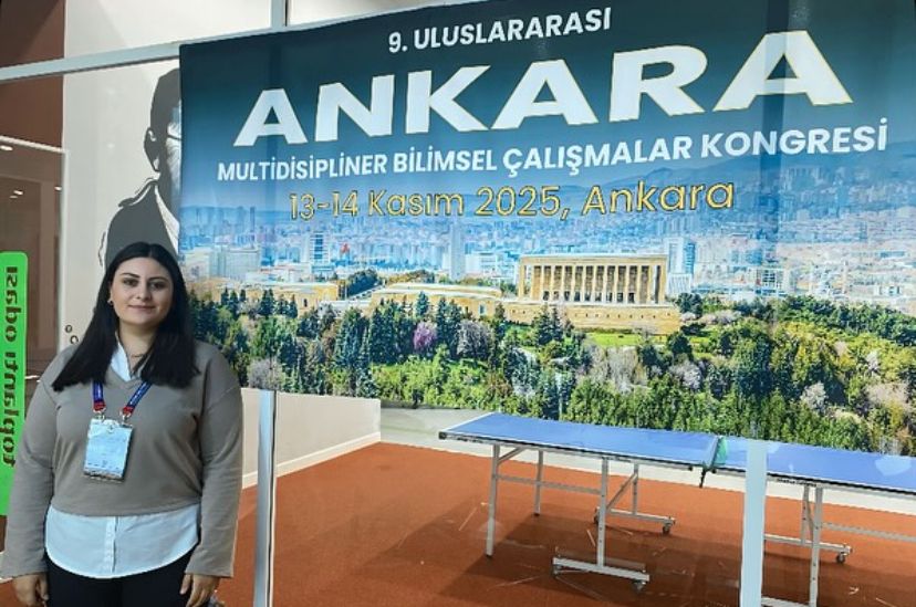 Dr. Öğr. Üyesi Seda Günaydın 9. Uluslararası Ankara Multidisipliner Bilimsel Çalışmalar Kongresine Katıldı