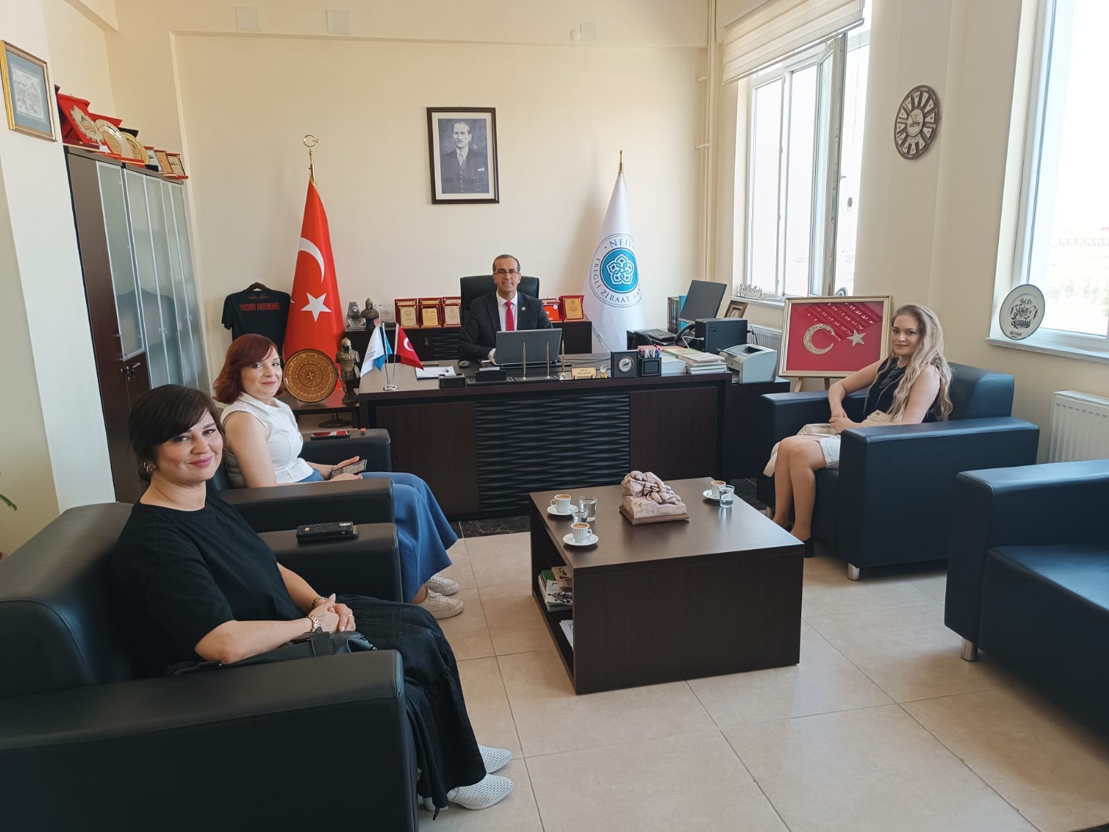 İş Bankası Müdürü’nden Dekanımıza Ziyaret