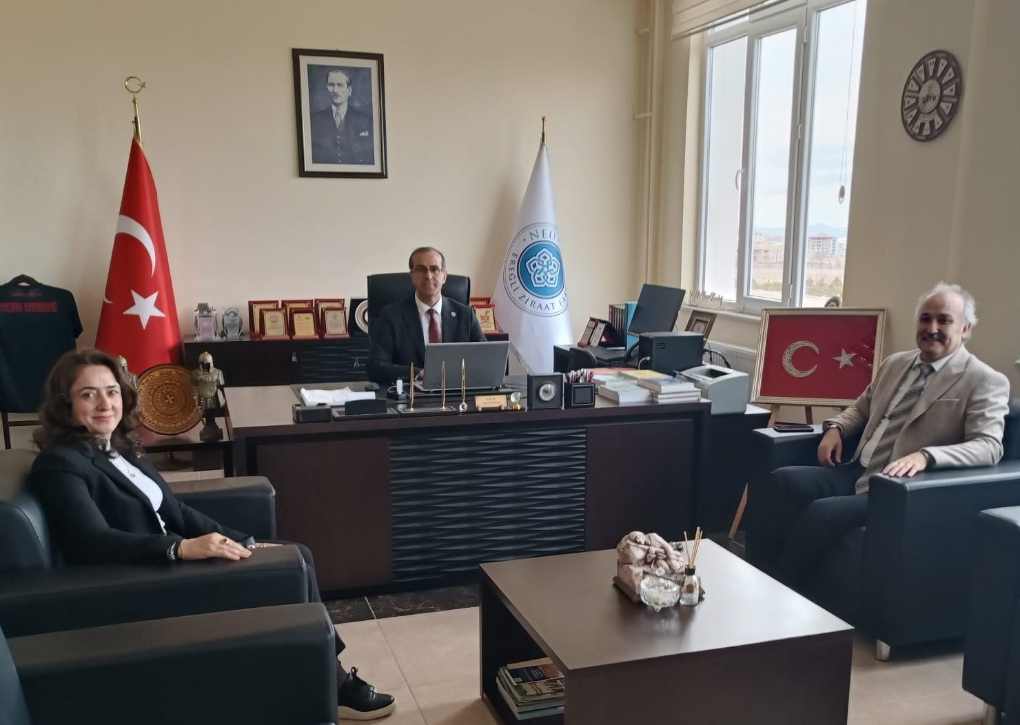 Tarım Gazetesi, Köy TV, Tarım Pusulası ve Toprağın Hekimleri Program Yapımcısı’ndan Dekanımıza Ziyaret