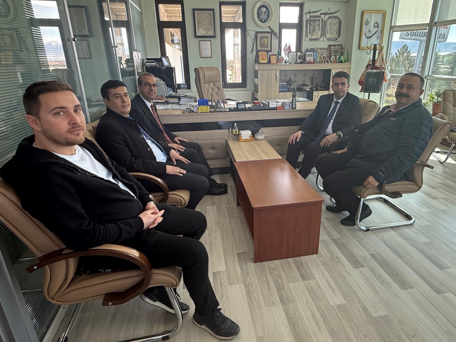 Sökerler Soğuk Hava Deposu ve Meyve İşleme Merkezine Ziyaret