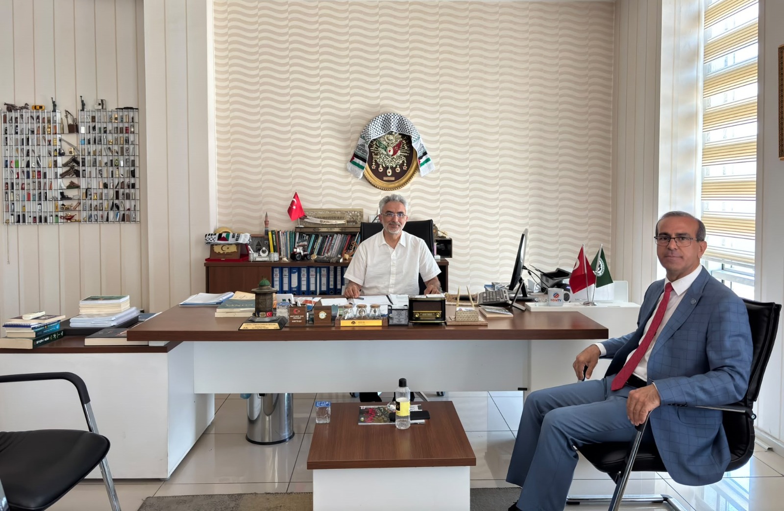 Dekanımızdan KONTV Genel Yayın Yönetmeni Nurettin Bay’a Ziyaret